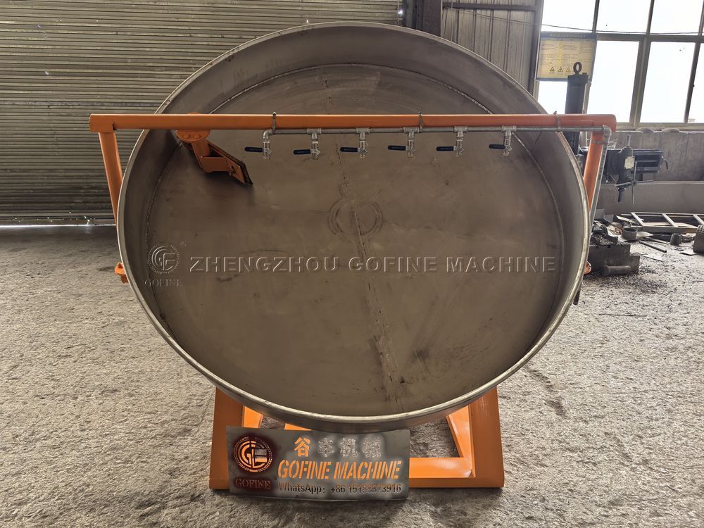 High Capacity Disc Fertilizer Granulator