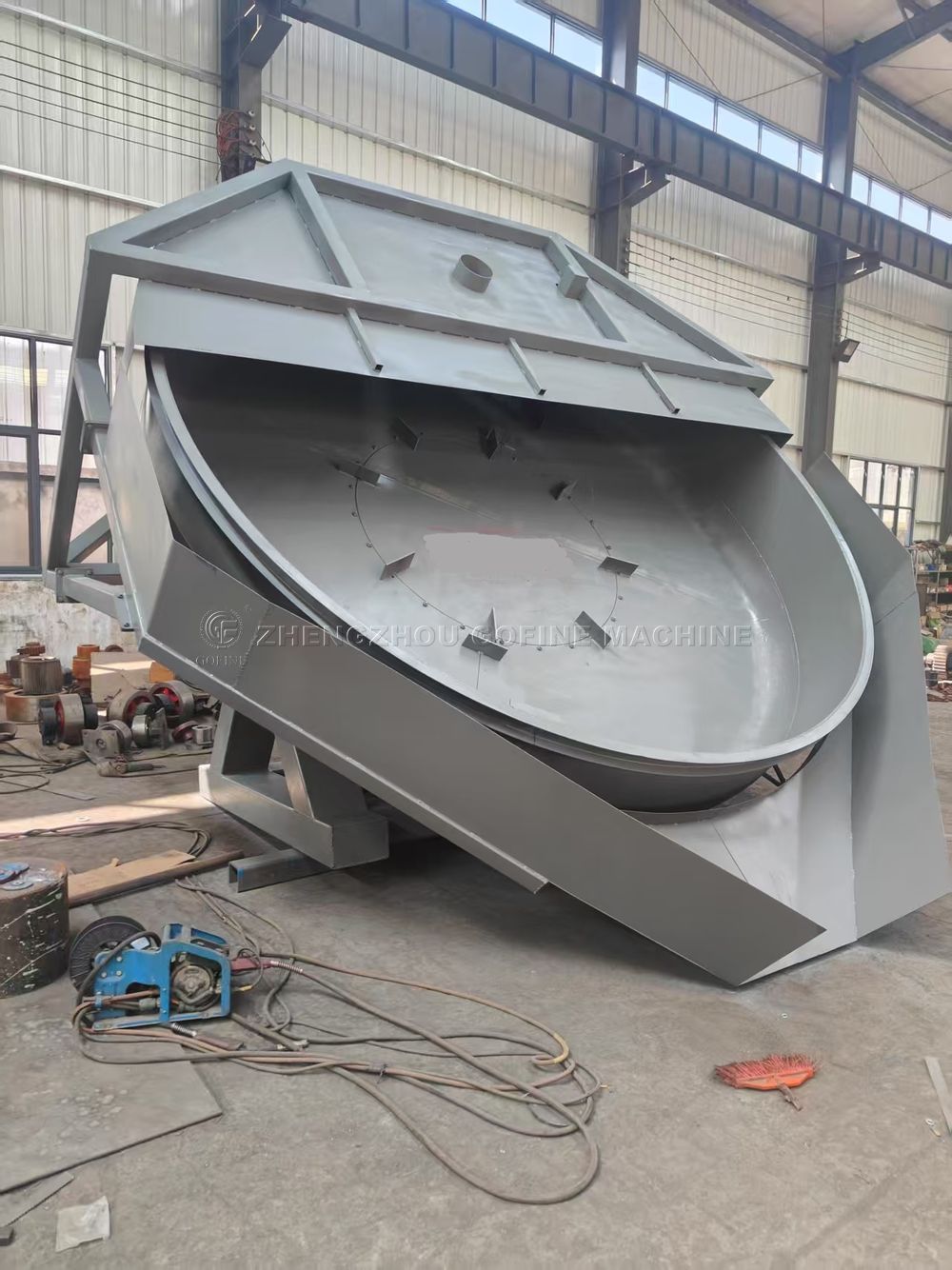 Inorganic Fertilizer Disc Fertilizer Granulator