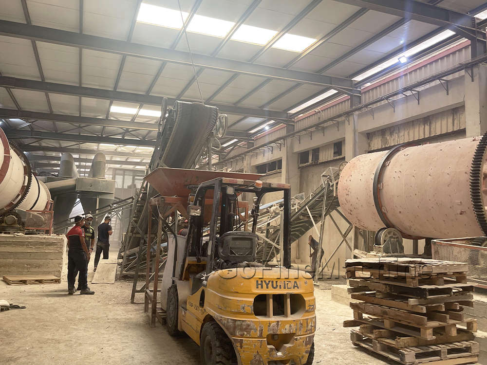 Overseas projects of rotary drum granulation production line run smoothly