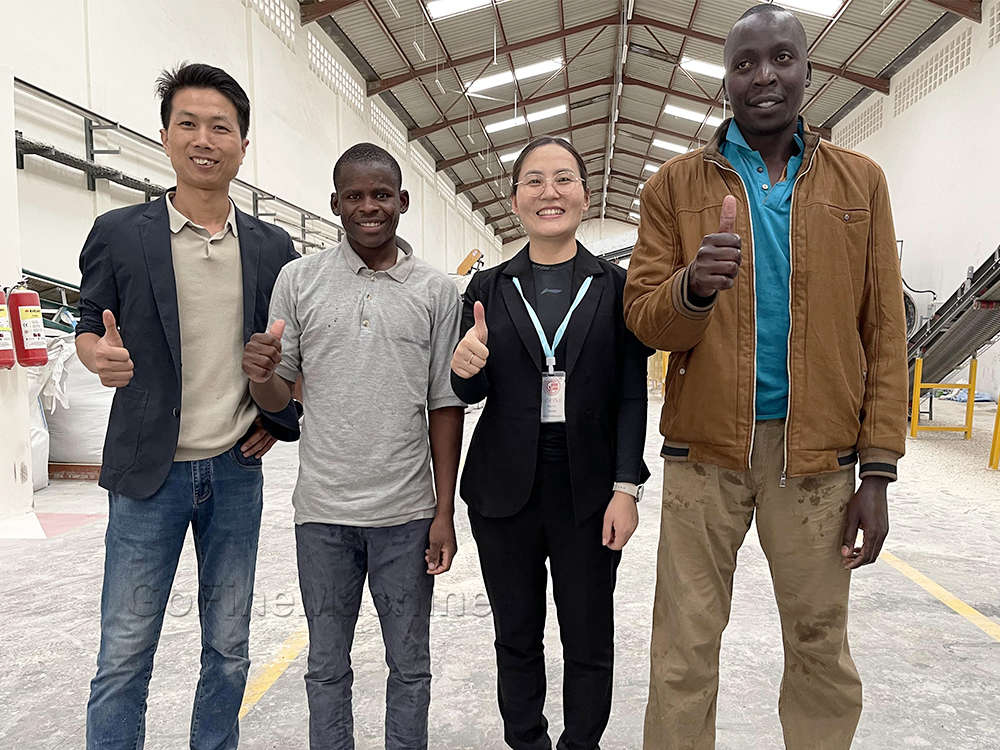 Visit Kenyan customers