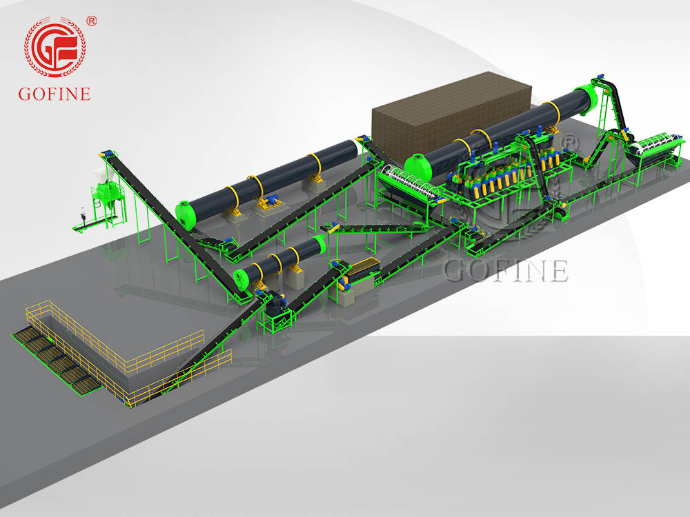 Double Roller Granulator Fertilizer Production Line