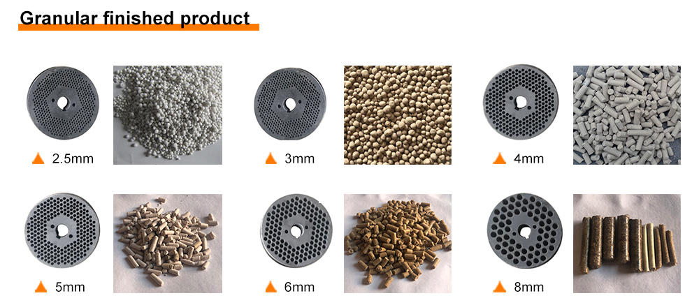 flat die pellet machine