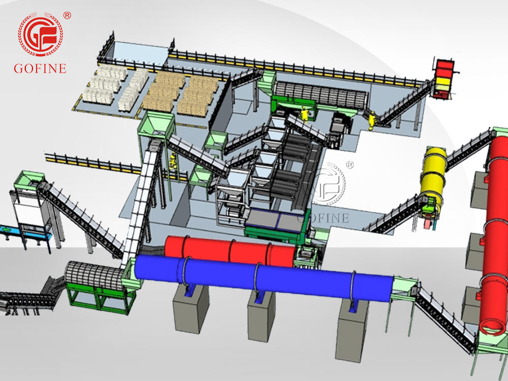 Msw Powder Organic Fertilizer Production Line