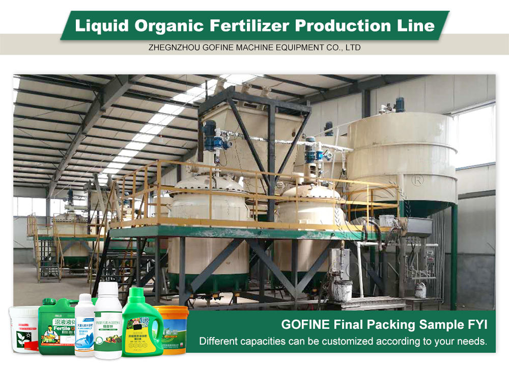 liquid production line