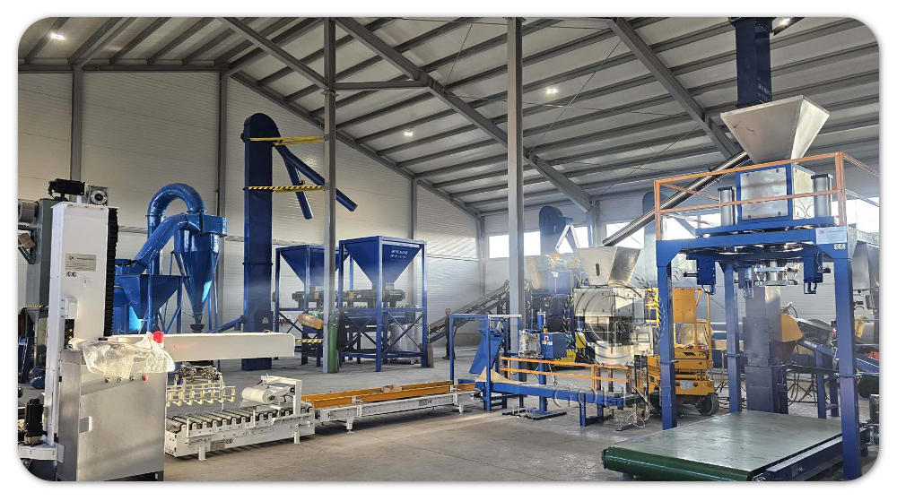What is a fertilizer production line