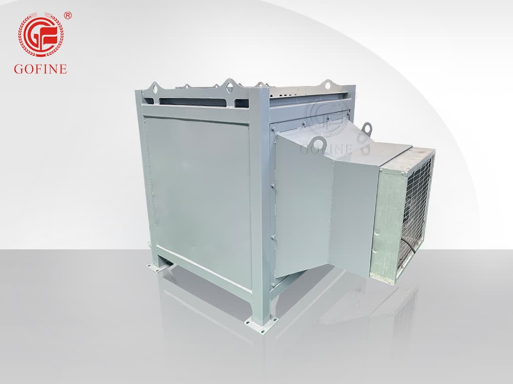 Organic compound fertilizer electric hot air heater