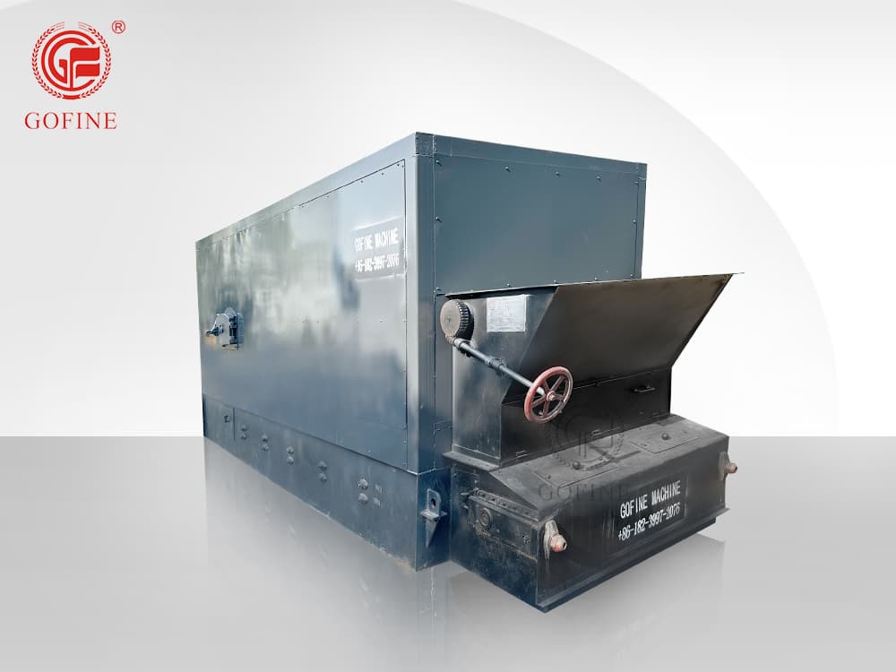 High efficiency energy saving biomass combustion furnace