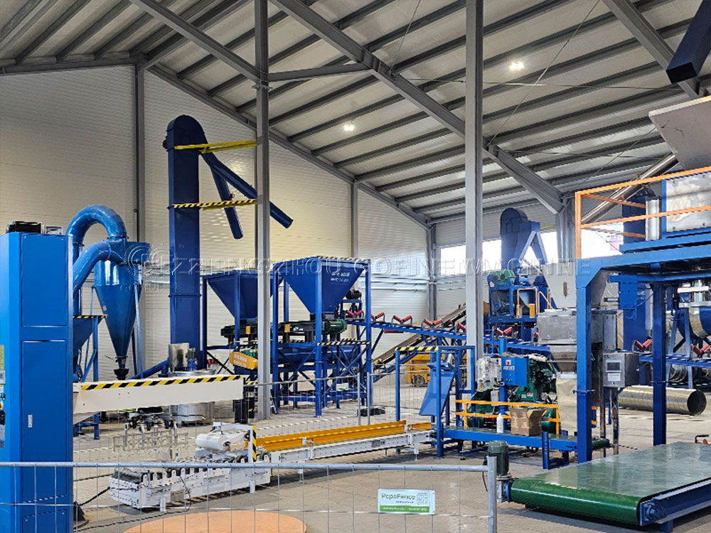 MAP water-soluble fertilizer granule production line