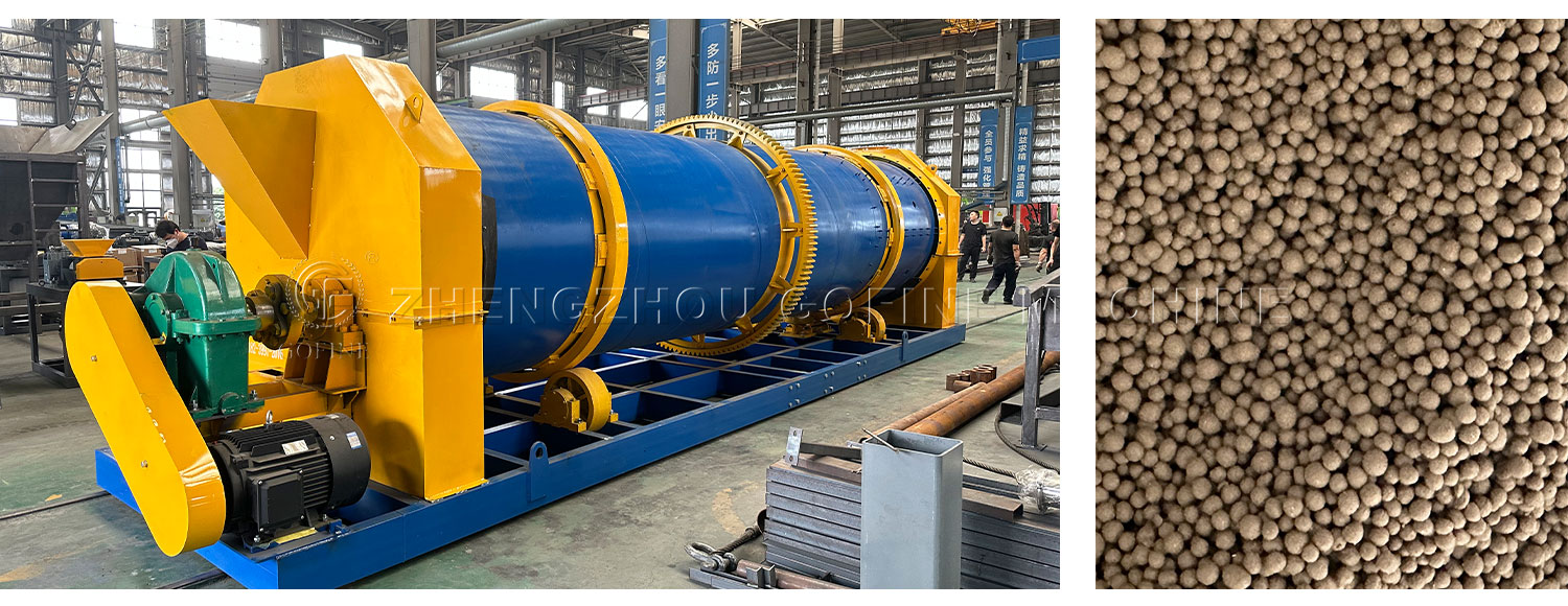 High performance fertilizer granulator