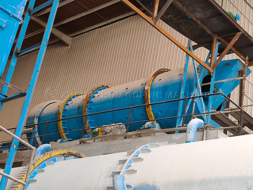 High performance fertilizer granules making machine