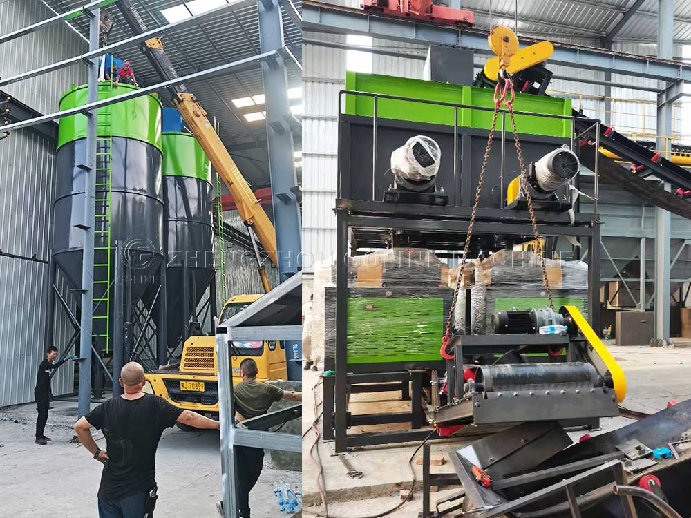 Efficient Fertilizer Extrusion Granulation Line with Space-Saving Storage Solutions