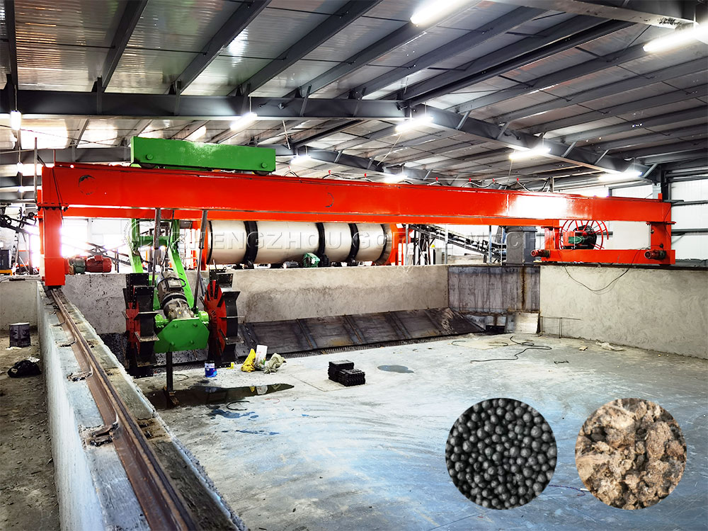 Reliable Poultry Waste Chicken Manure Dryer for Organic Fertilizer Plants