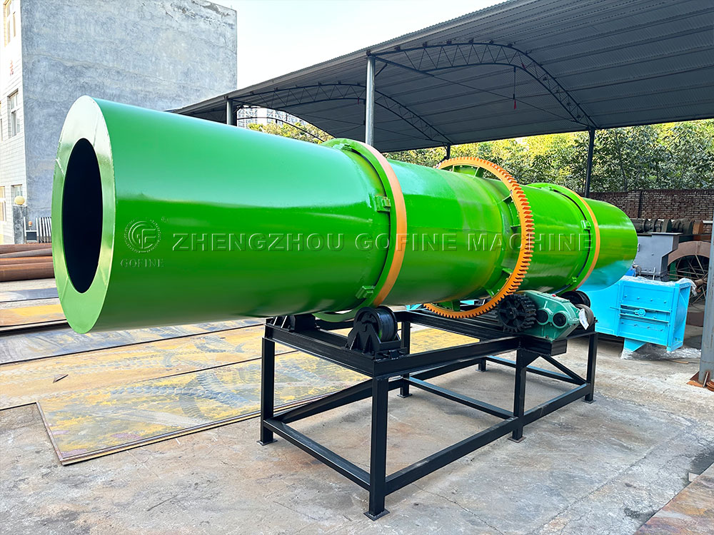 Slow-release fertilizer granule urea coating machine