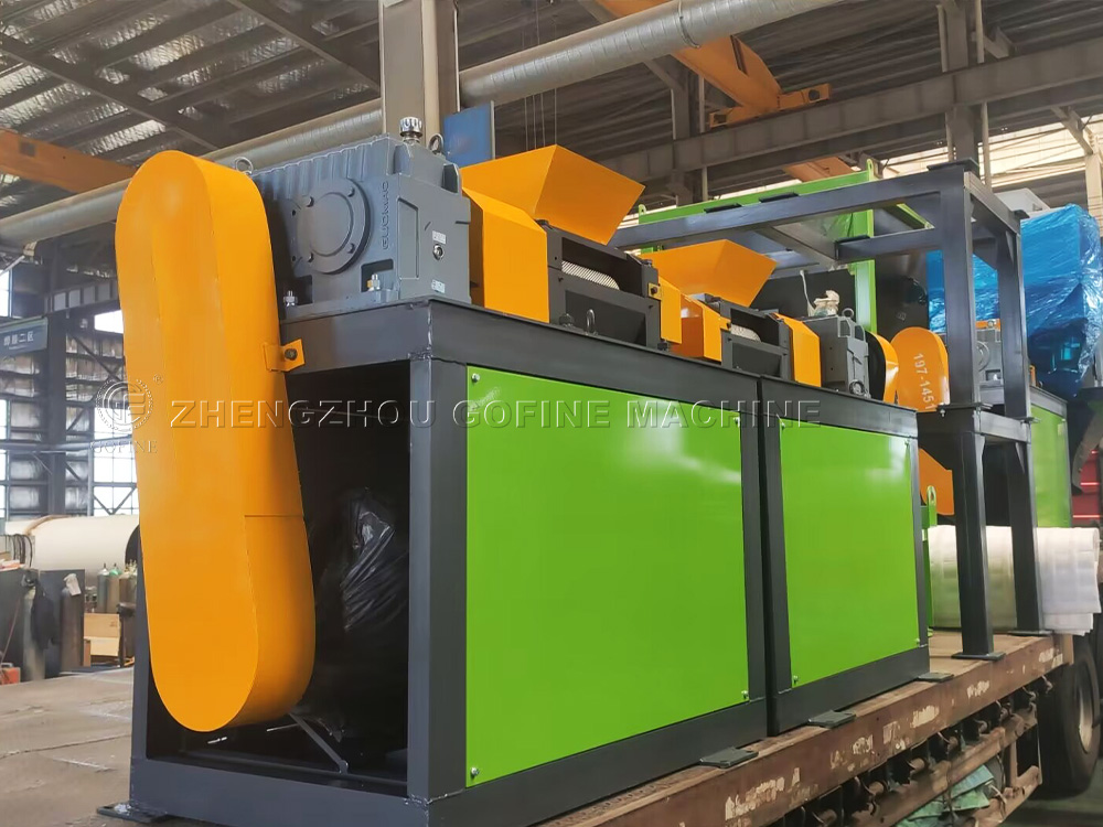 Double Roller Press Granulator Organic Fertilizer Machine