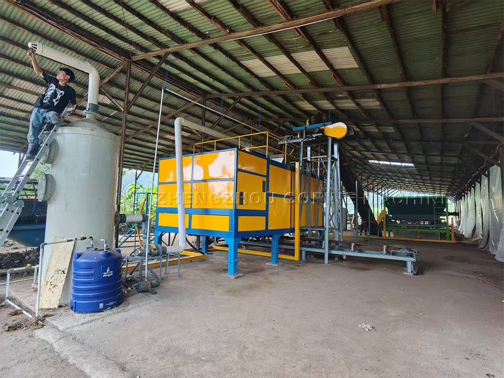 From Waste to Organic Fertilizer Dairy Manure Compost Plant