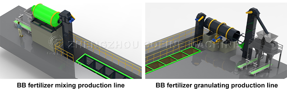 BB fertilizer production line
