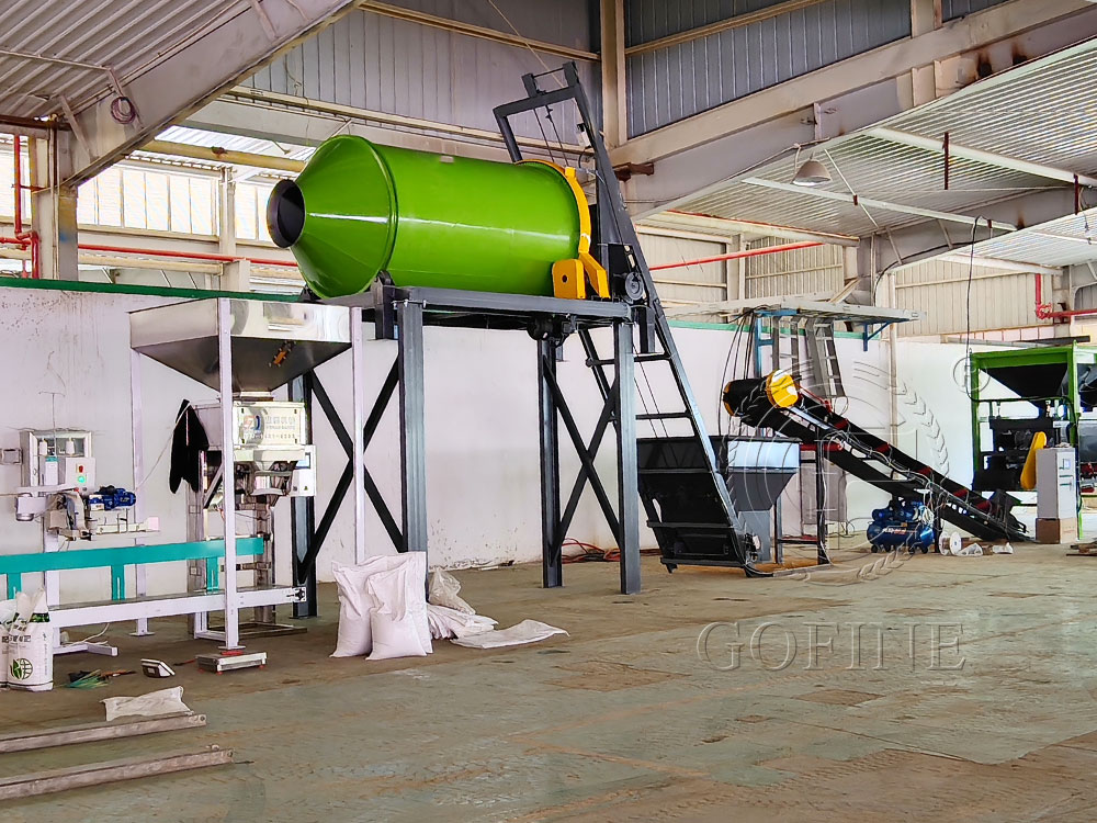 4-Bin Blending BB Fertilizer Production Line | Solution
