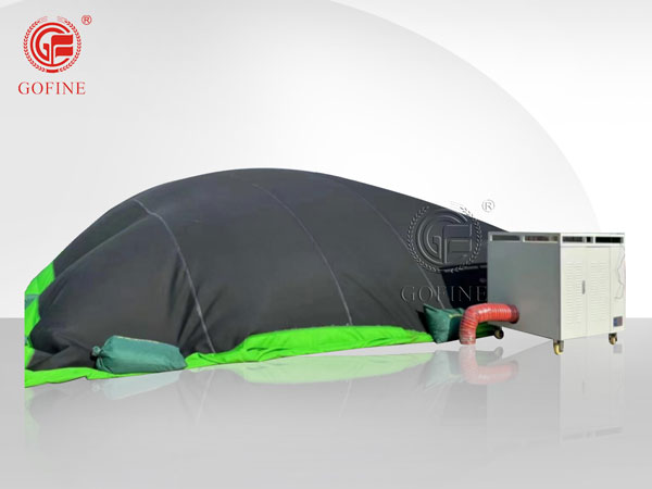 E-PTFE Membrane Covered Aerobic Composting System